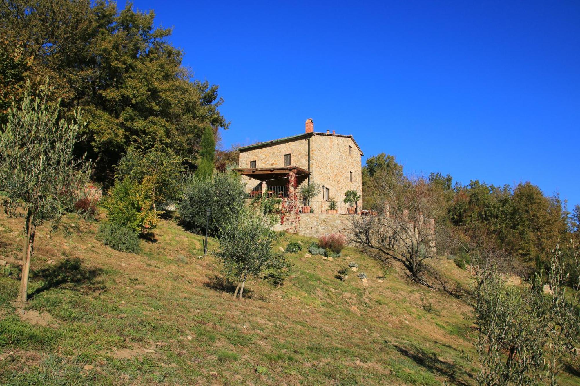 Podere Piandicava Castelnuovo di Val di Cecina Buitenkant foto