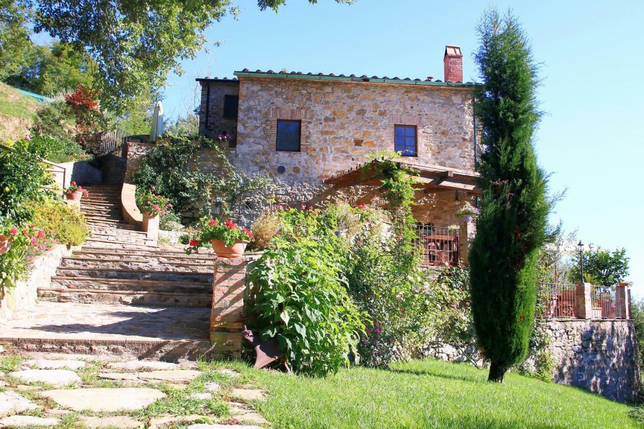 Podere Piandicava Castelnuovo di Val di Cecina Buitenkant foto